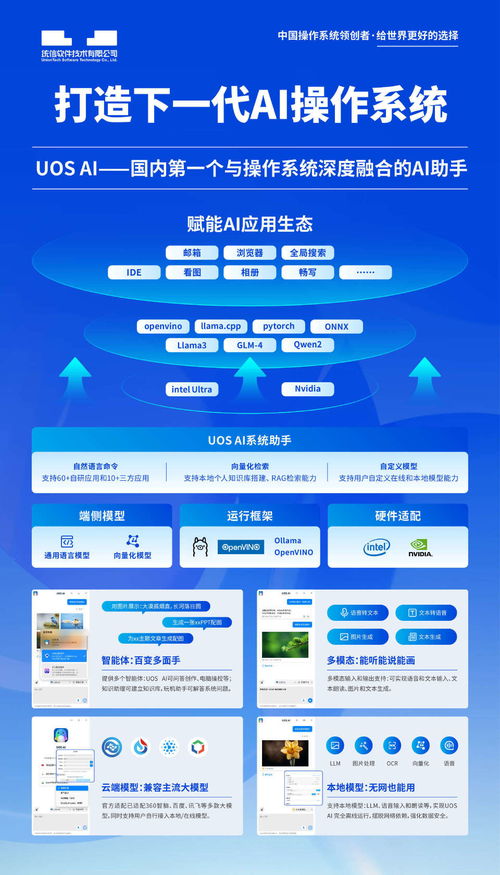 国产AI操作系统孵化成熟，统信UOS AI场景展示开启人工智能应用新篇章